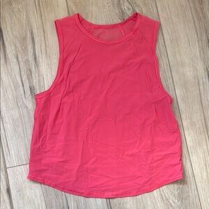 Women's Pink Sleeveless Top